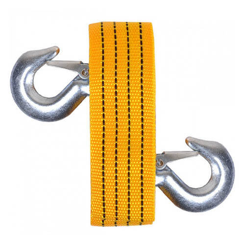 

Трос буксировочный, эластичный, 2 крюка, 4.5м x 50мм, 3000кг, полипропилен