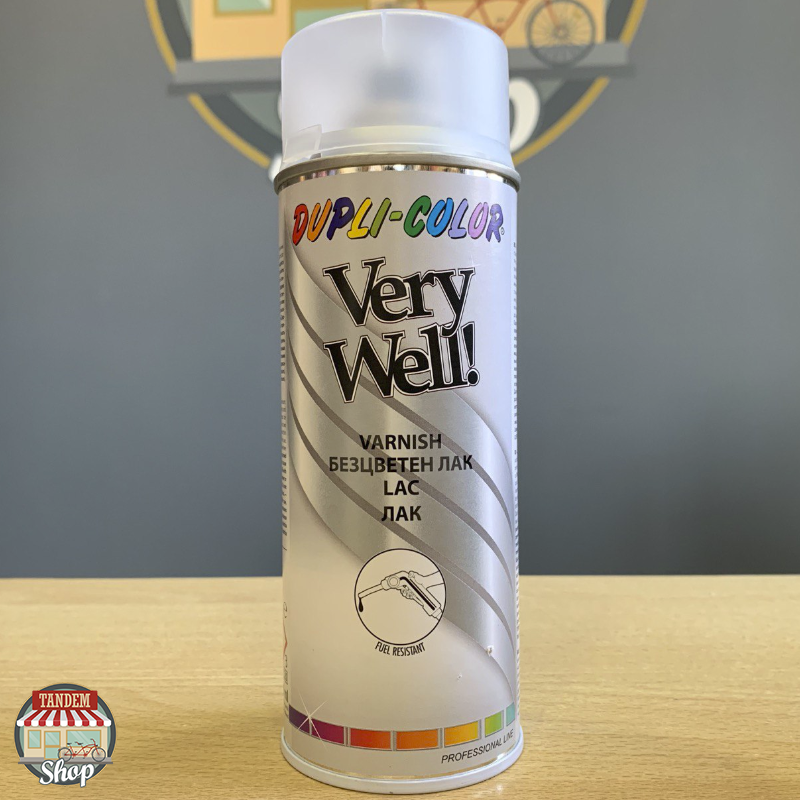 

Лак акриловый матовый Dupli Color Very Well, 400 мл Аэрозоль