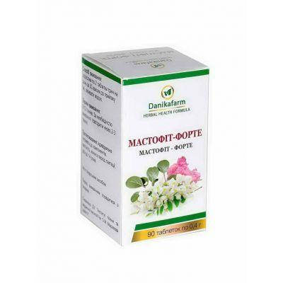 

Мастофит-форте таблетки 90 шт по 0.4 г