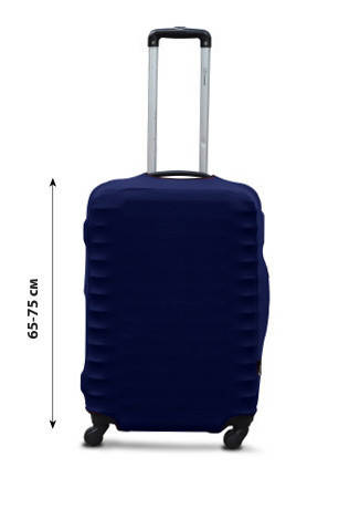 

Чехол на  чемодан (L) Coverbag Дайвинг Темно-синий