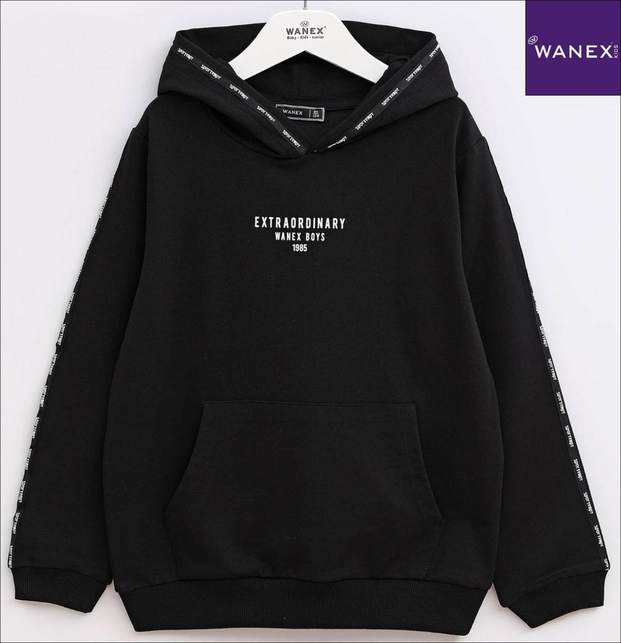 

Худи для Мальчика 15623 Чёрный