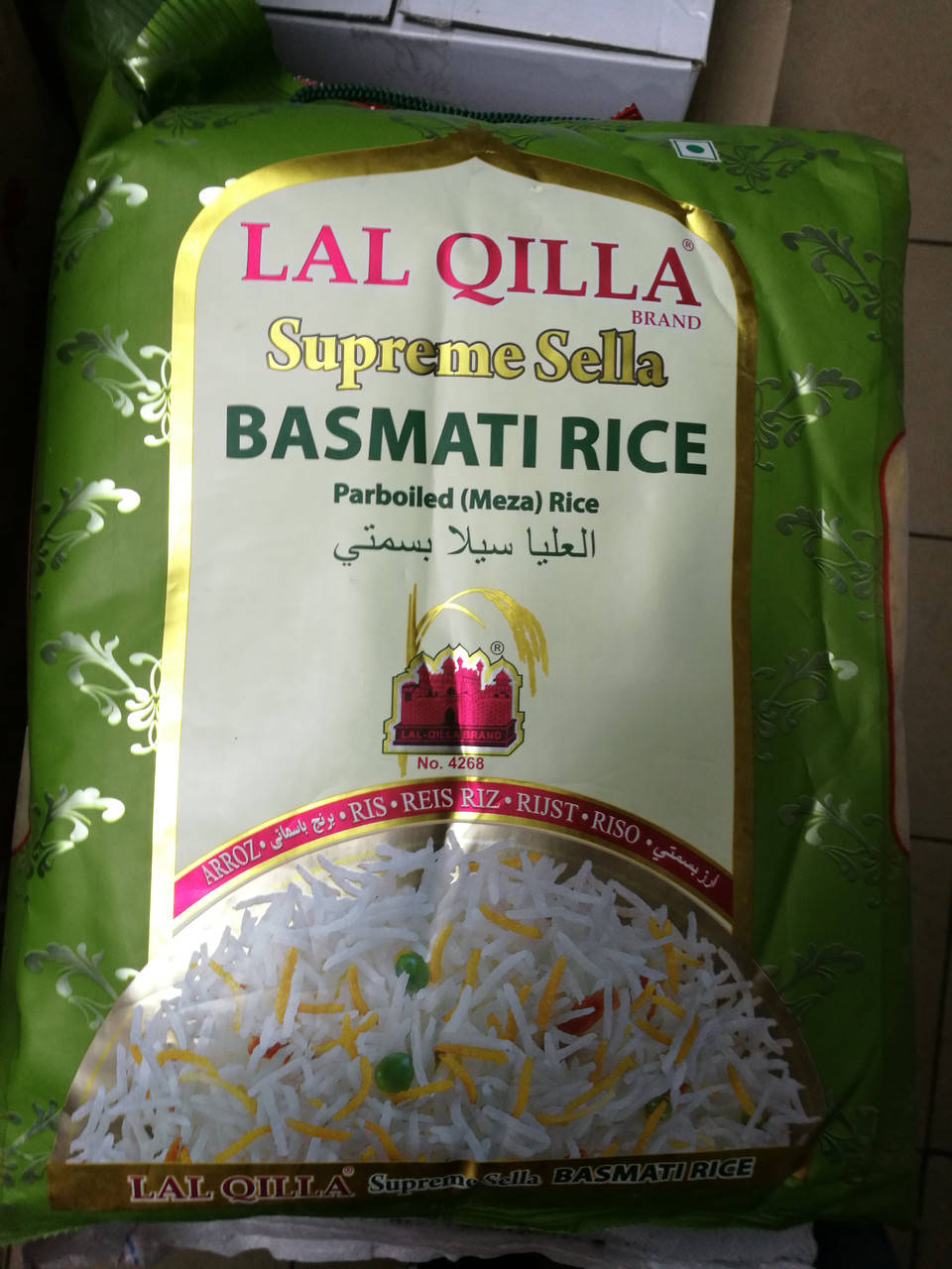 

Рис басмати LAL QILLA 5 кг