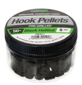 

Насадочный пеллетс Carp Pro Black Pre-Drilled Halibut 8 мм