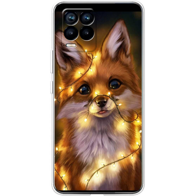 

Силиконовый чехол BoxFace Realme 8 Рождественская лиса (43981-up2399)