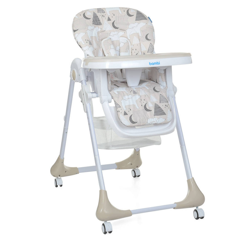 

*Стульчик для кормления Bambi Mommy Bear Beige арт. 3233, Бежевый