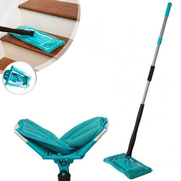 

Универсальная швабра с отжимом Titan Twist Mop, Голубой