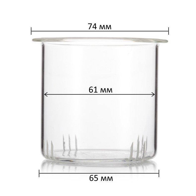 

Фильтр стеклянный для заварочного чайника 800-1000 мл (диаметр 65 мм)