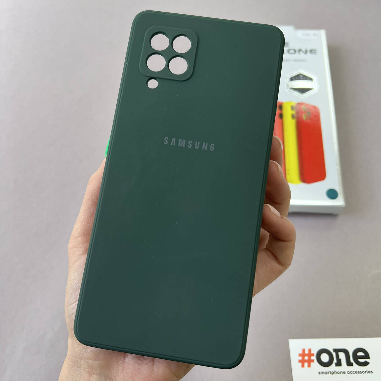 

Чехол для Samsung Galaxy A42 с микрофиброй защитой для камеры чехол на телефон самсунг а42 зеленый S1Q, Зелёный