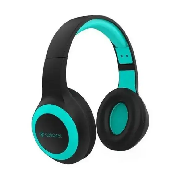 

Наушники беспроводные накладные с микрофоном Celebrat A23 Blue, Синий