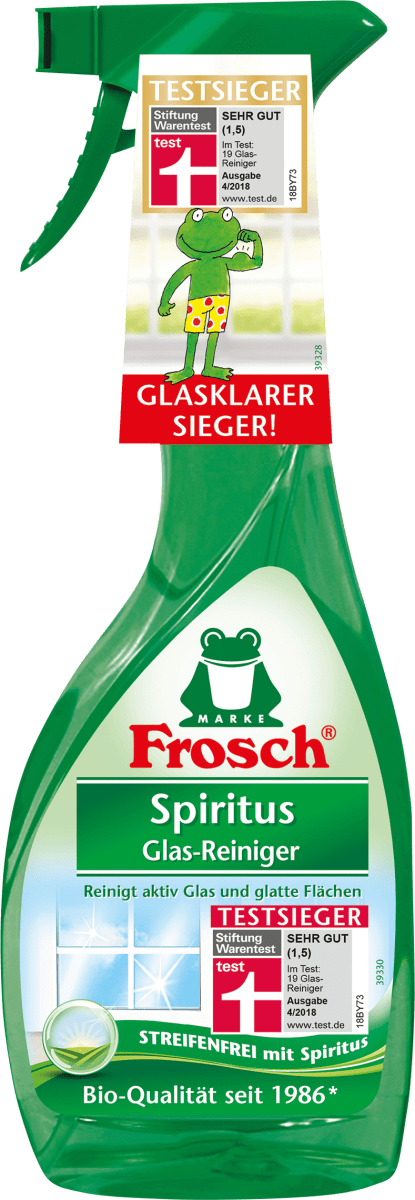 

Средство для чистки стекла Frosch Spiritus Glas-Reiniger, 500 мл