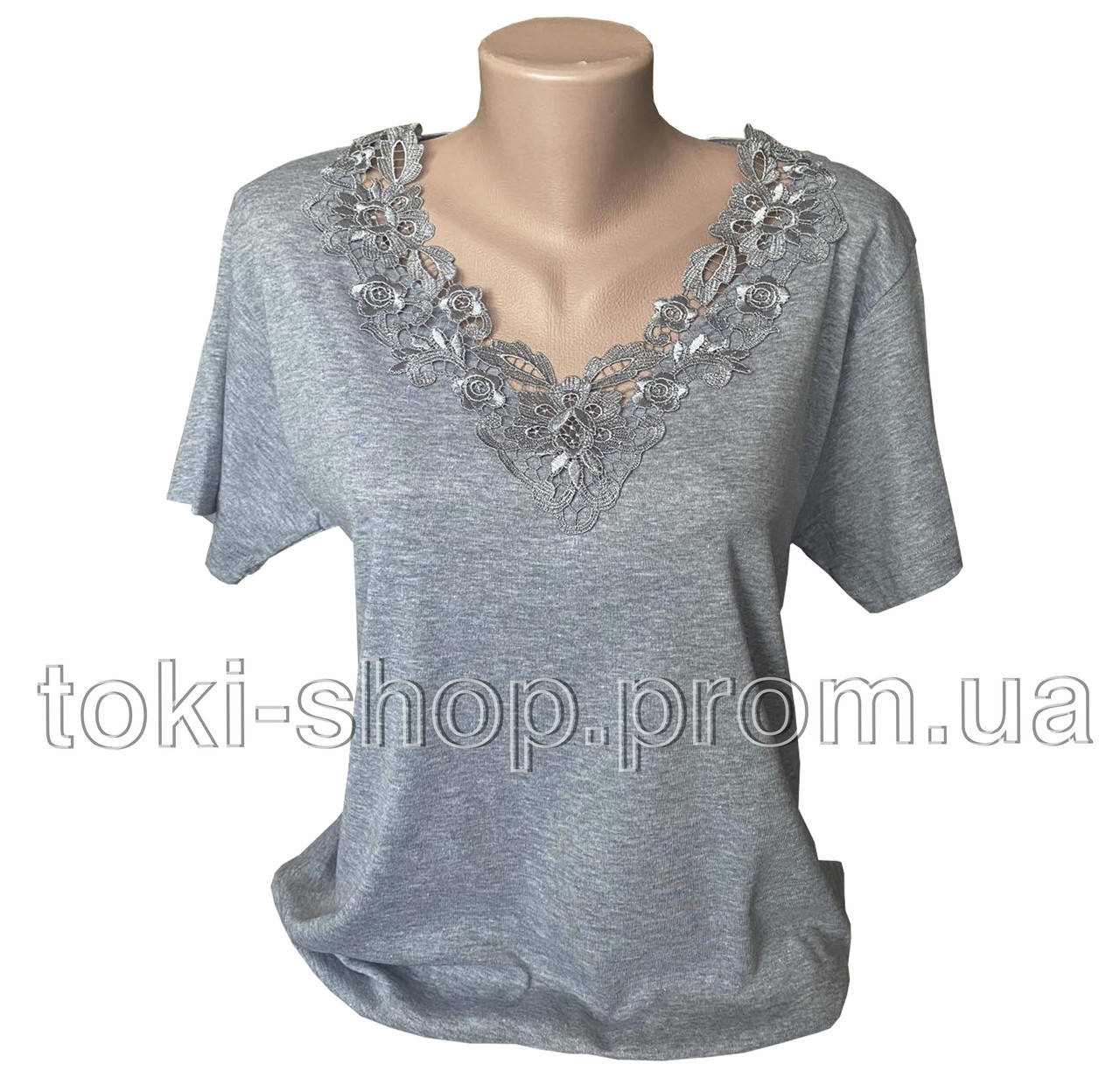 

Футболка женская Tengulu Турция Серый, 4XL