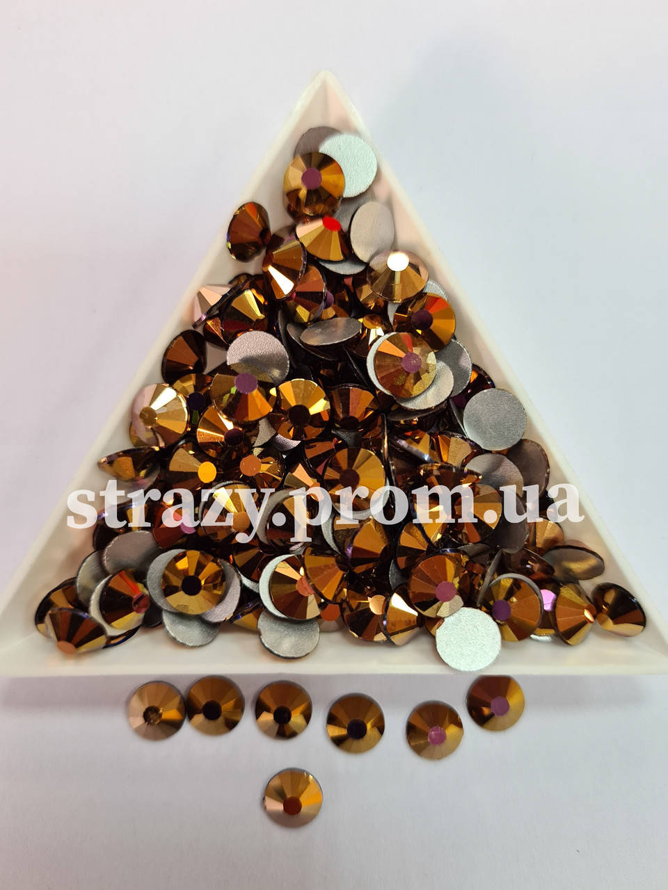 

Стразы ss20 Magic Gold (5,0мм) 100шт "Crystal Premium"