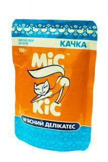 

Желе МиС КиС с уткой 100г, пауч
