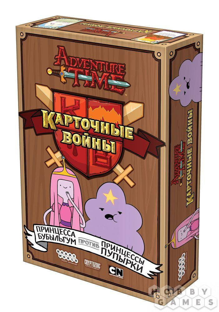 

Настольная игра Время приключений: Карточные войны. Принцесса Бубыльгум против Принцессы Пупырки