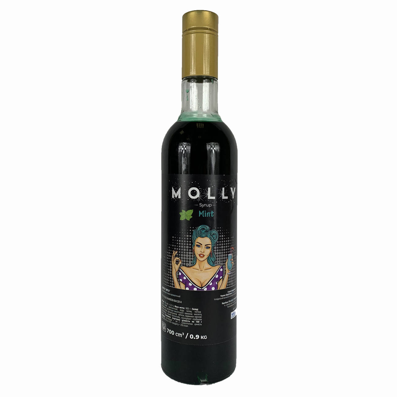

Сироп MOLLY Мята 700 мл