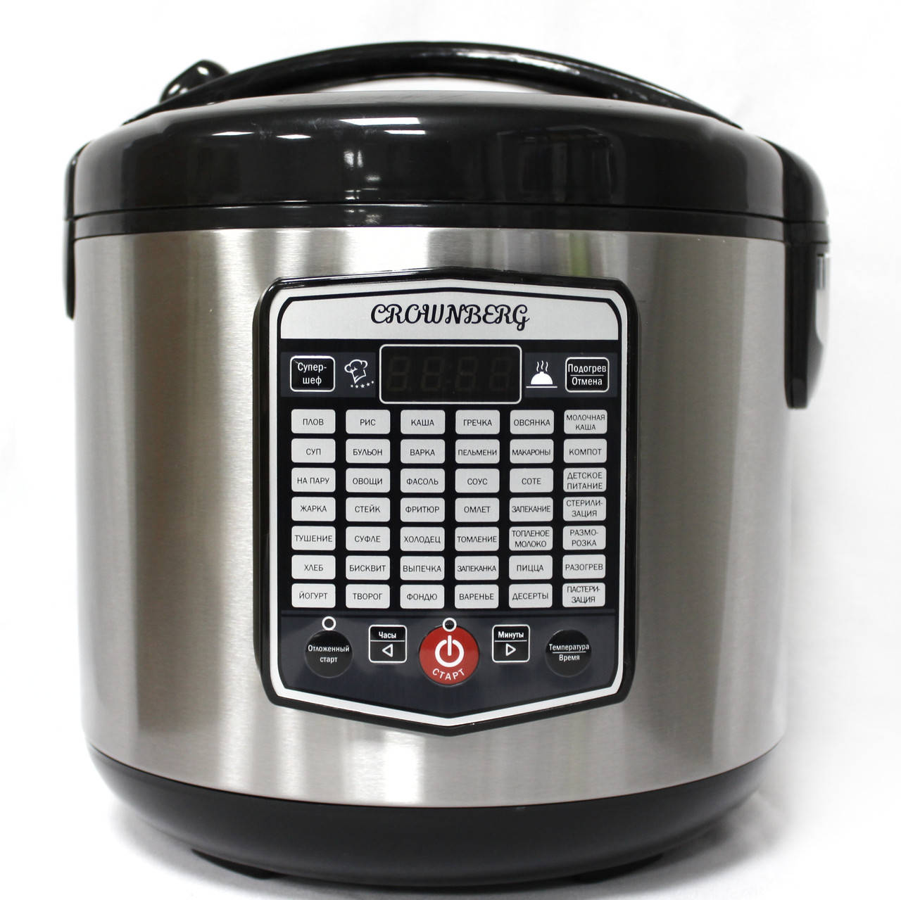 

Мультиварка Crownberg CB 5524 (45 программ, 5 л.) 860Вт