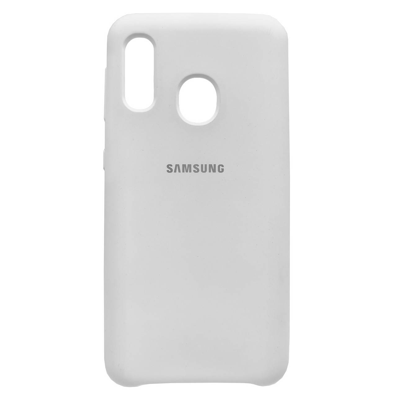 

Чехол Silicone Case для Samsung Galaxy A20E White, Белый
