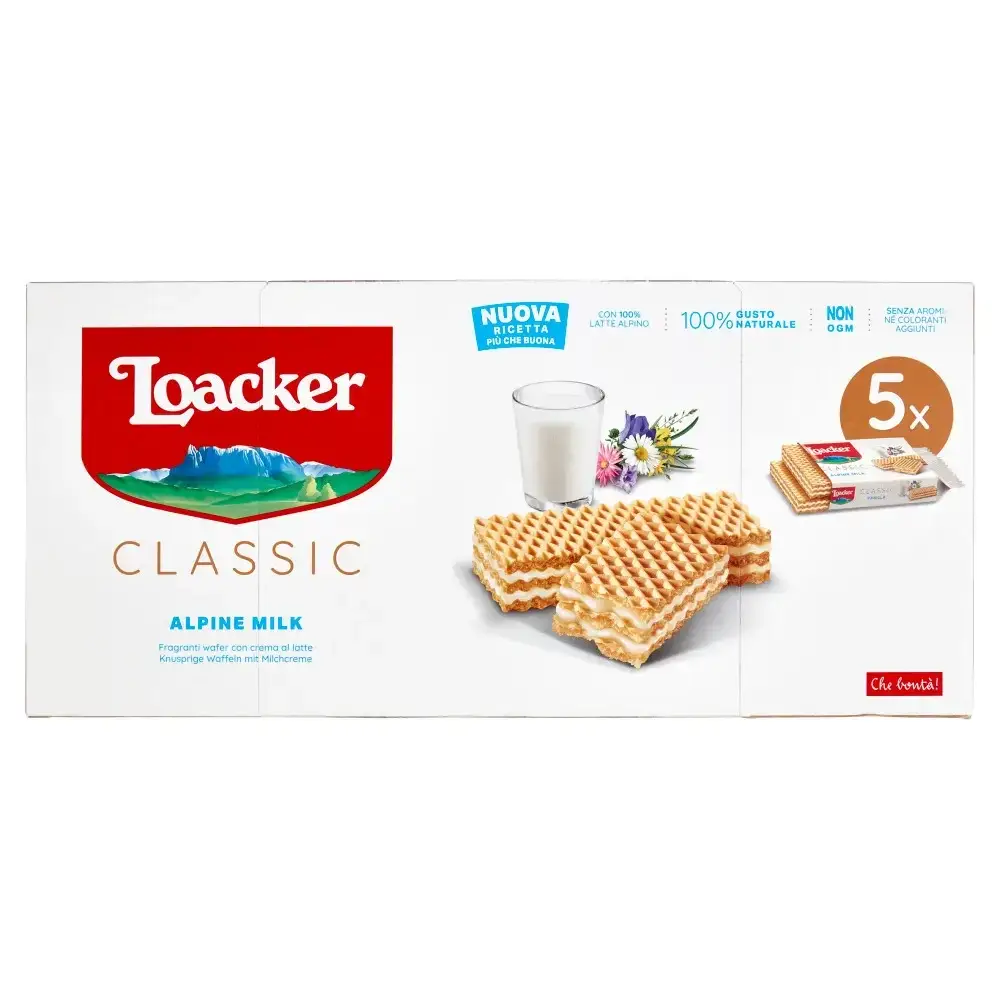 

Вафли Loacker Alpine Milk 5s 225 g