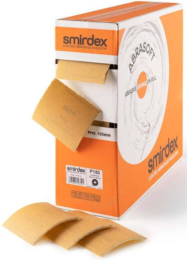

Рулоны абразивные на поролоне SMIRDEX P500