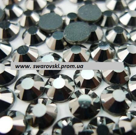 

Стразы эконом hotfix, цвет Jet Hematite, ss20 (5mm), 100шт.