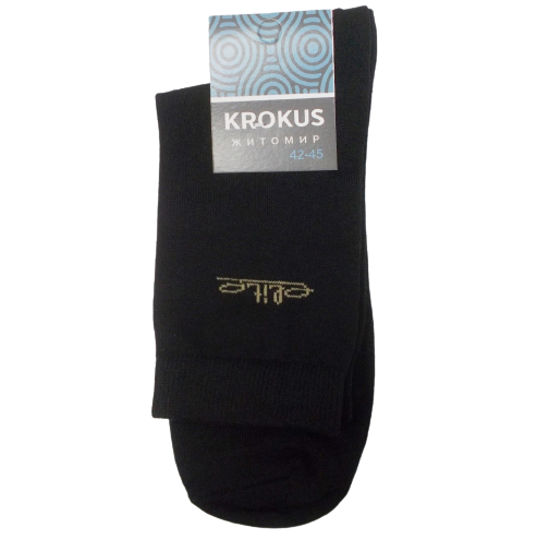

Мужские высокие носки Krokus 42-45 черные