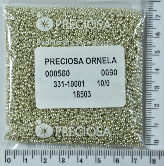 

Бисер PRECIOSA №10/0 металик №18503 пакет 50 грамм уп=1пакет