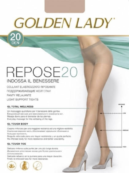 

Golden Lady Repose 20 Den , черный