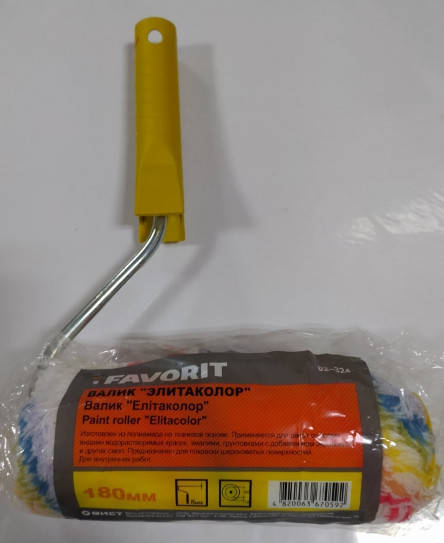 

Валик малярный 180мм, Элитаколор Favorit
