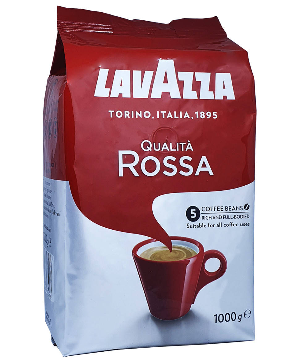 

Кава зернова Lavazza Qualita Rossa внутрішній ринок1 кг (51)