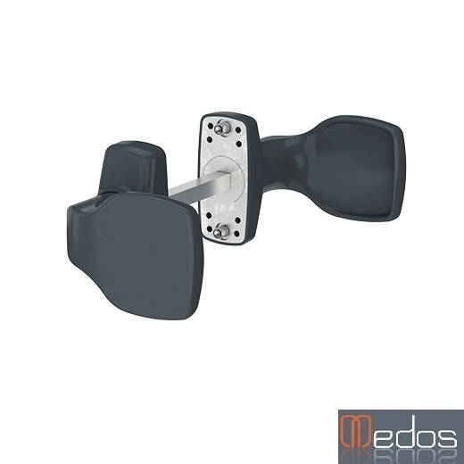 

Нажимной гарнитур ухват-ухват Merkury антрацит (Польша)