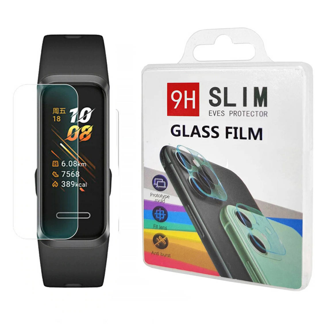 

Защитная плёнка Slim Protector для Huawei Band 4 Clear