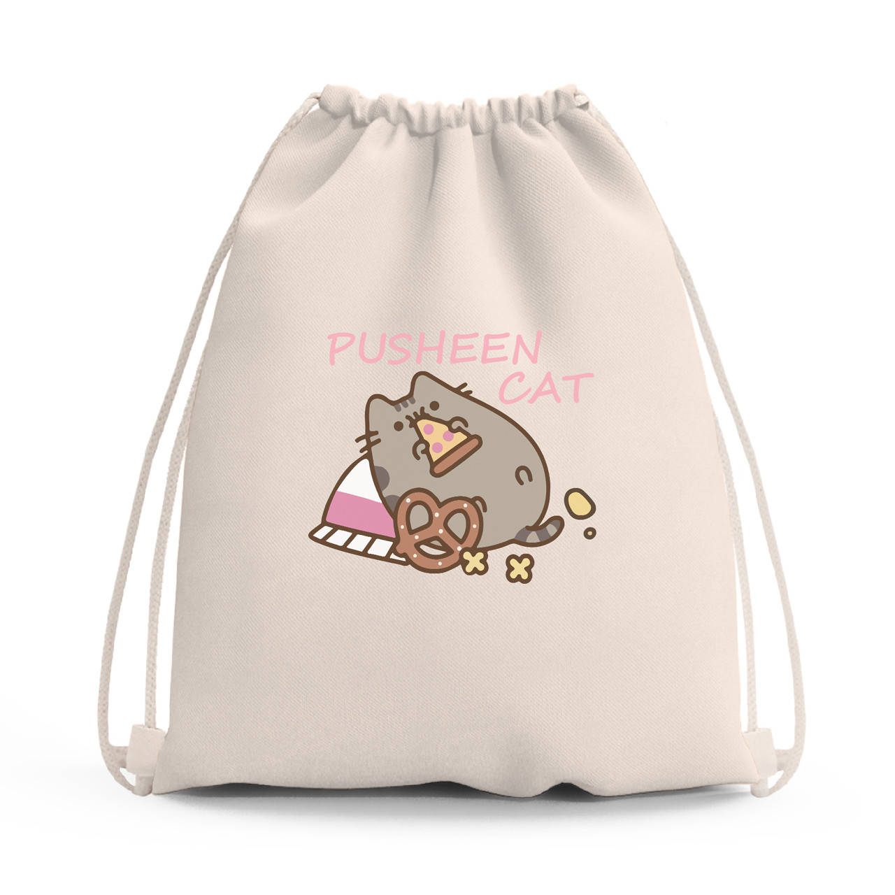 

Сумка для обуви Кот Пушин (Pusheen Cat) сумка-рюкзак детская (10428-3347)
