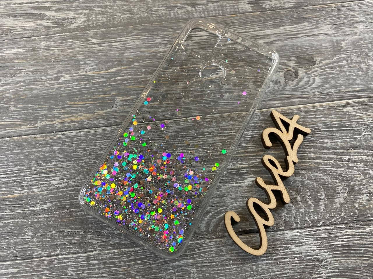 

TPU чехол Star Glitter для Xiaomi Redmi 9C прозрачный (на редми 9с), Разные цвета