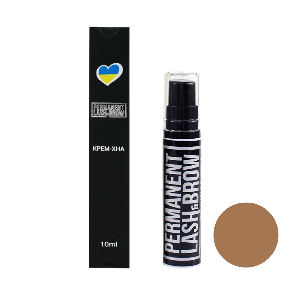 

Крем-хна для бровей Permanent LASH&BROW цвет №01 светло-коричневый, 10 мл