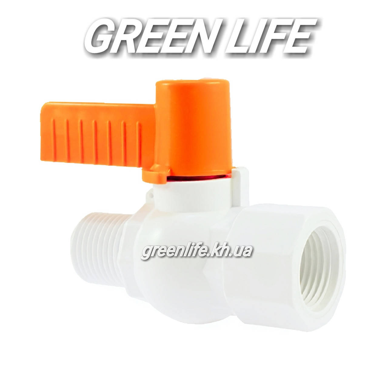 

Кран шаровый 3/4" внутренняя резьба - 3/4" наружная резьба ручка Norton