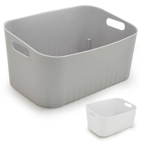 

Корзина с ручками для хранения вещей Stenson TD00911-M 26х12х18 см, Разные цвета