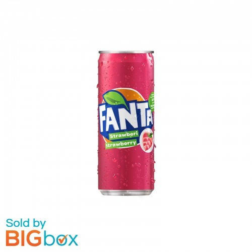 

Газированный напиток Fanta Starwberry 320 ml, Сладкая вода, Лимонад, Напиток