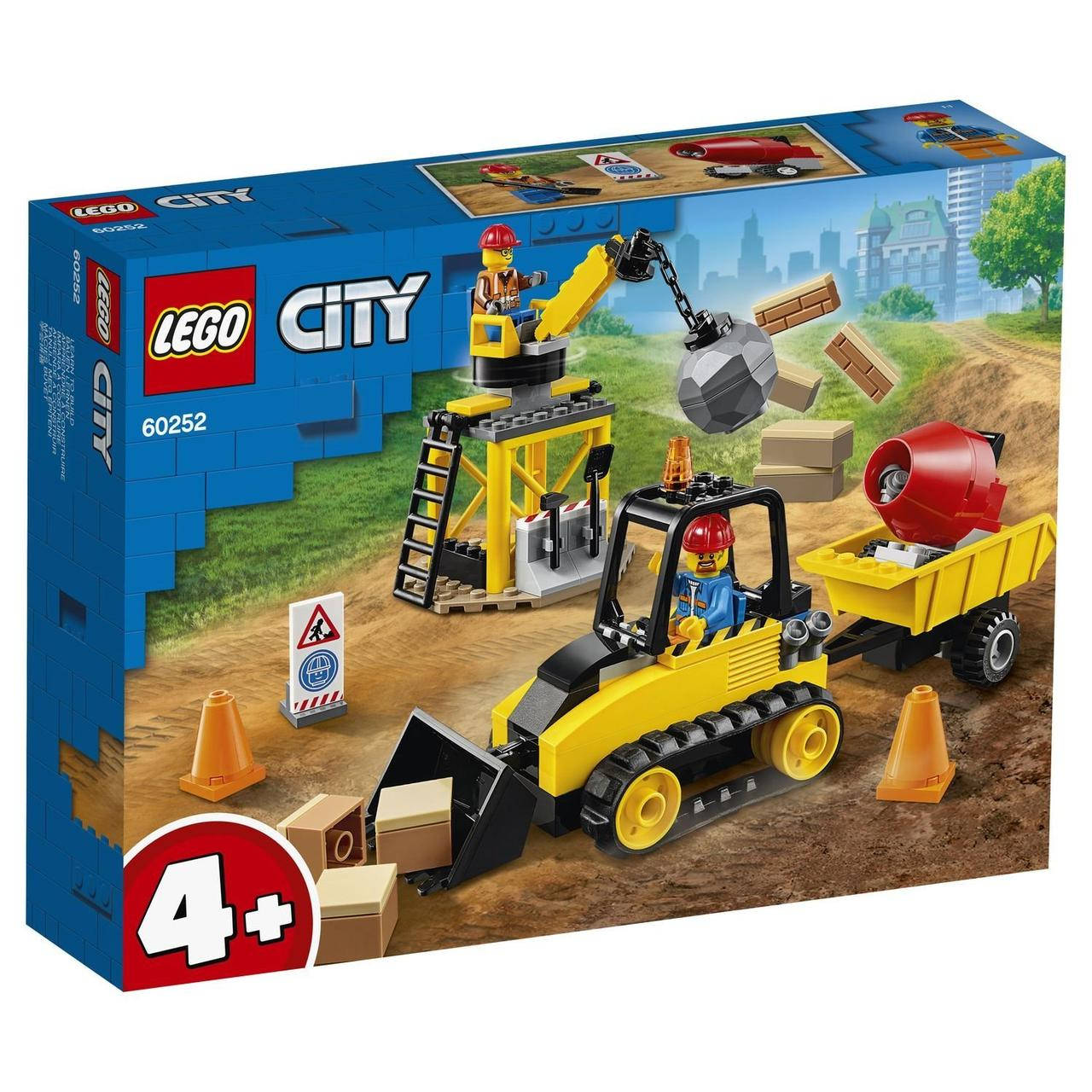 

LEGO ЛЕГО City Строительный бульдозер 60252