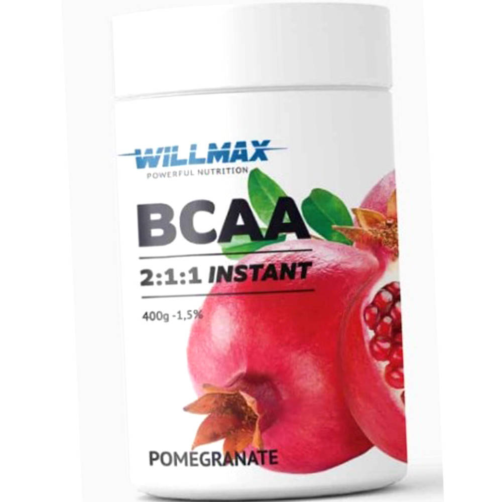 

Аминокислоты BCAA Бсаа Willmax BCAA 2:1:1 Instant 400 г