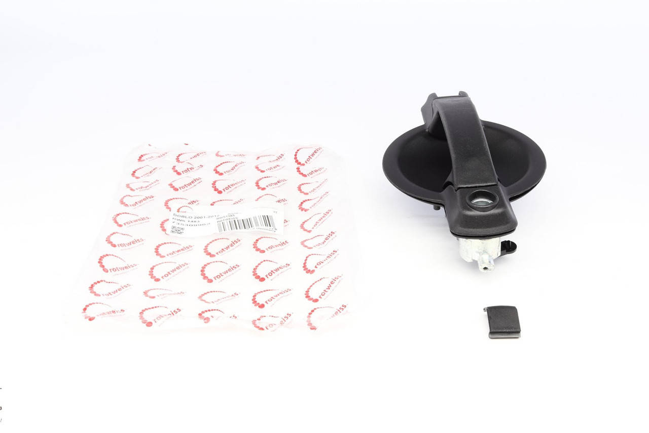 

Ручка двери боковой сдвижной/левой (наружная) Fiat Doblo/Cargo 01- (RWS1483) ROTWEISS