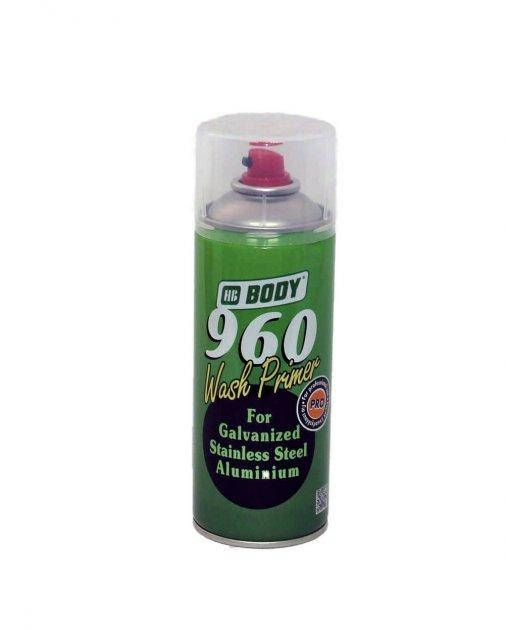 

Грунт Кислотный Wash Primer 960 400мл (аеро) BODY, Желтый