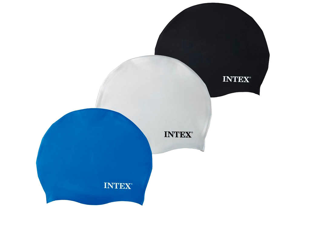 

Шапочка для плавания Intex от 8 лет 3цв. 55991 190787