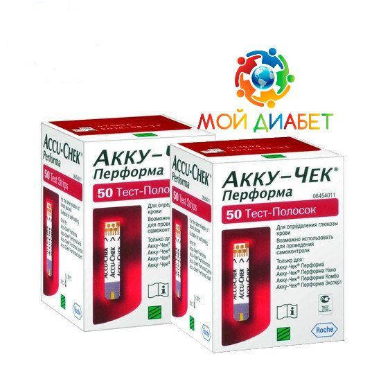 

Тест-полоски Accu-Chek Performa 100 шт.