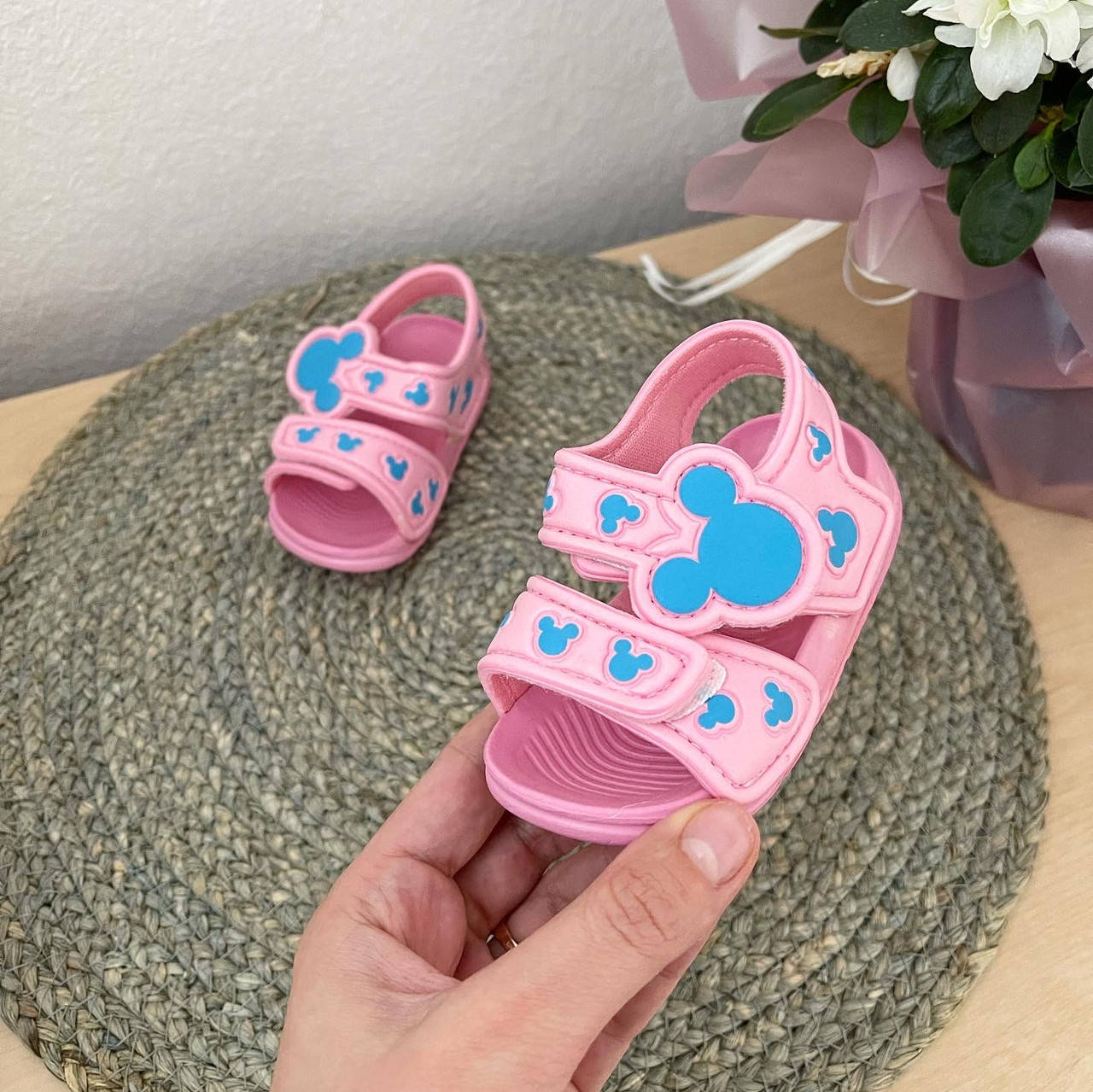 

Сандали босоножки пенка аквашузы р 19 - 12, Розовый