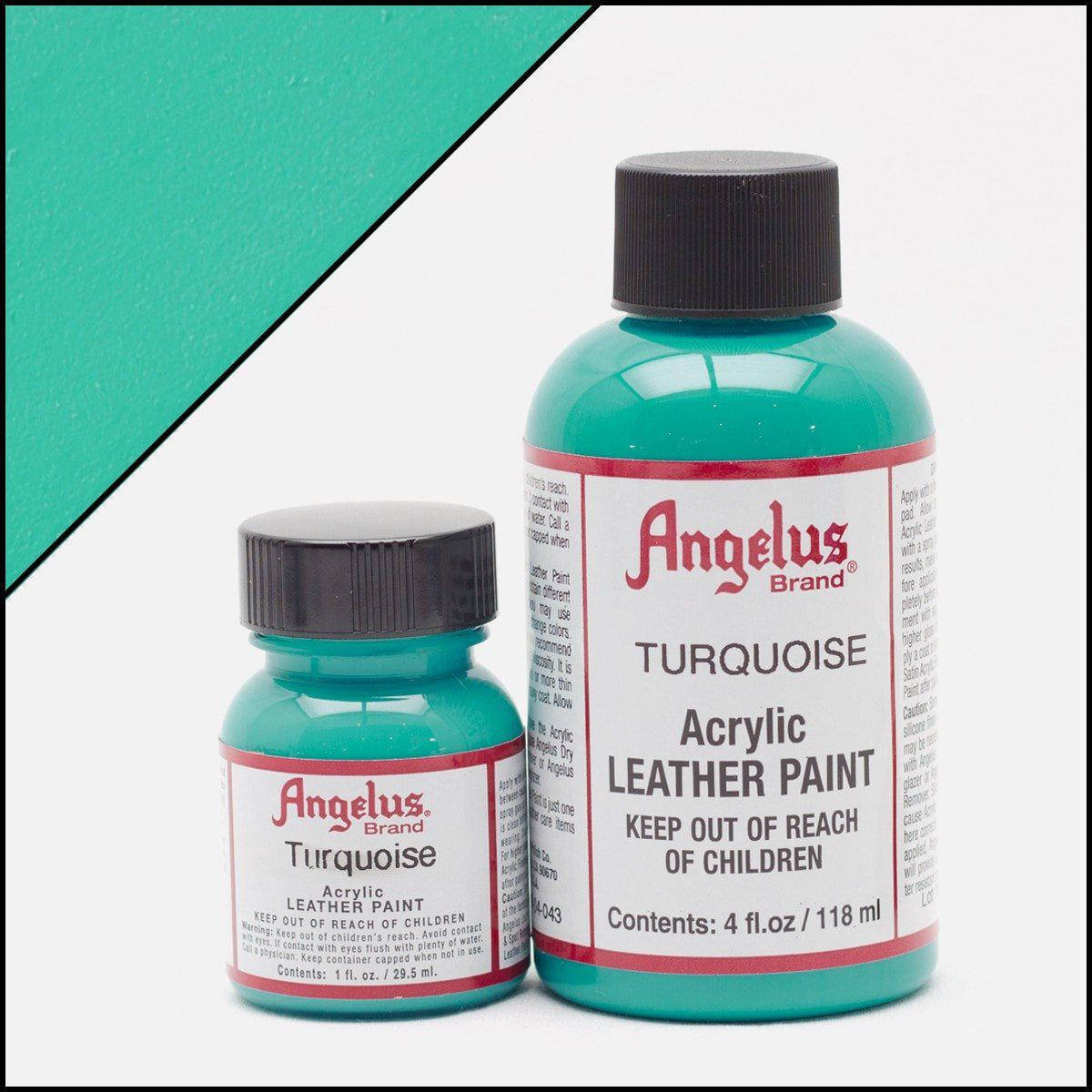 

Краска для кожи Angelus Turquoise (бирюзовый)
