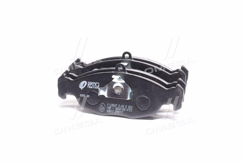 

Колодка тормозная дисковая DAEWOO LANOS 1.5/1.6 (KLAT), NEXIA передняя (пр-во Remsa)