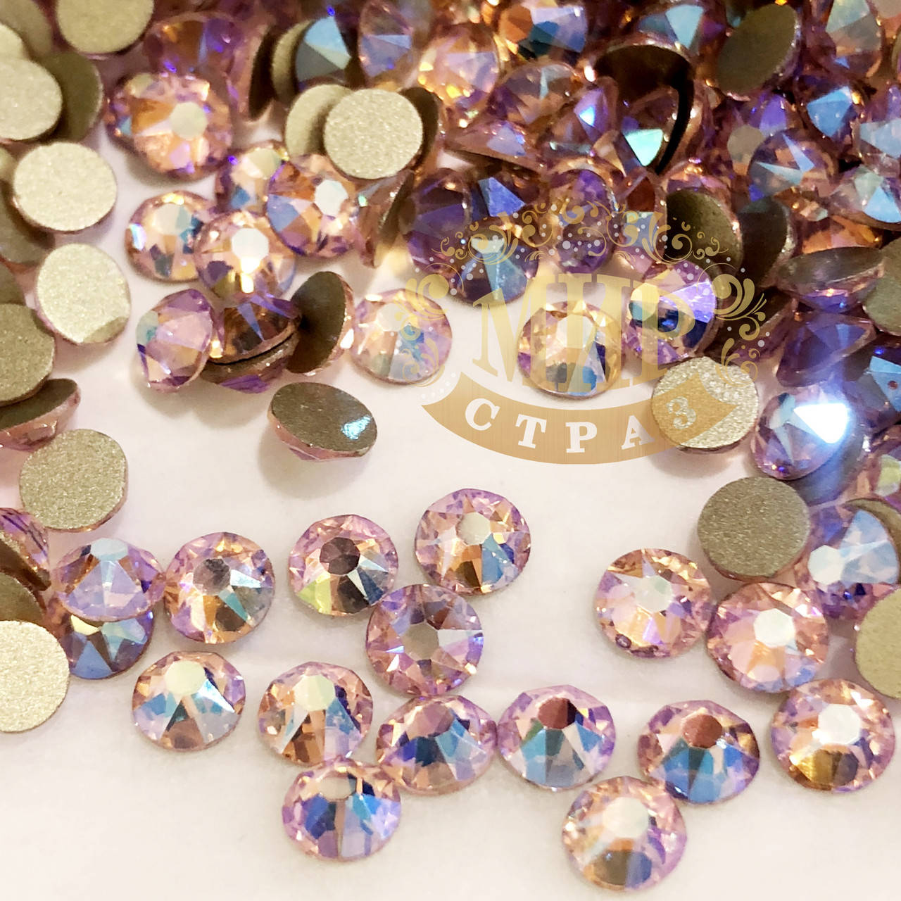 

Стразы Xirius Crystals, цвет Lt Rose AB, ss20 (4,6-4,8 мм), 100шт