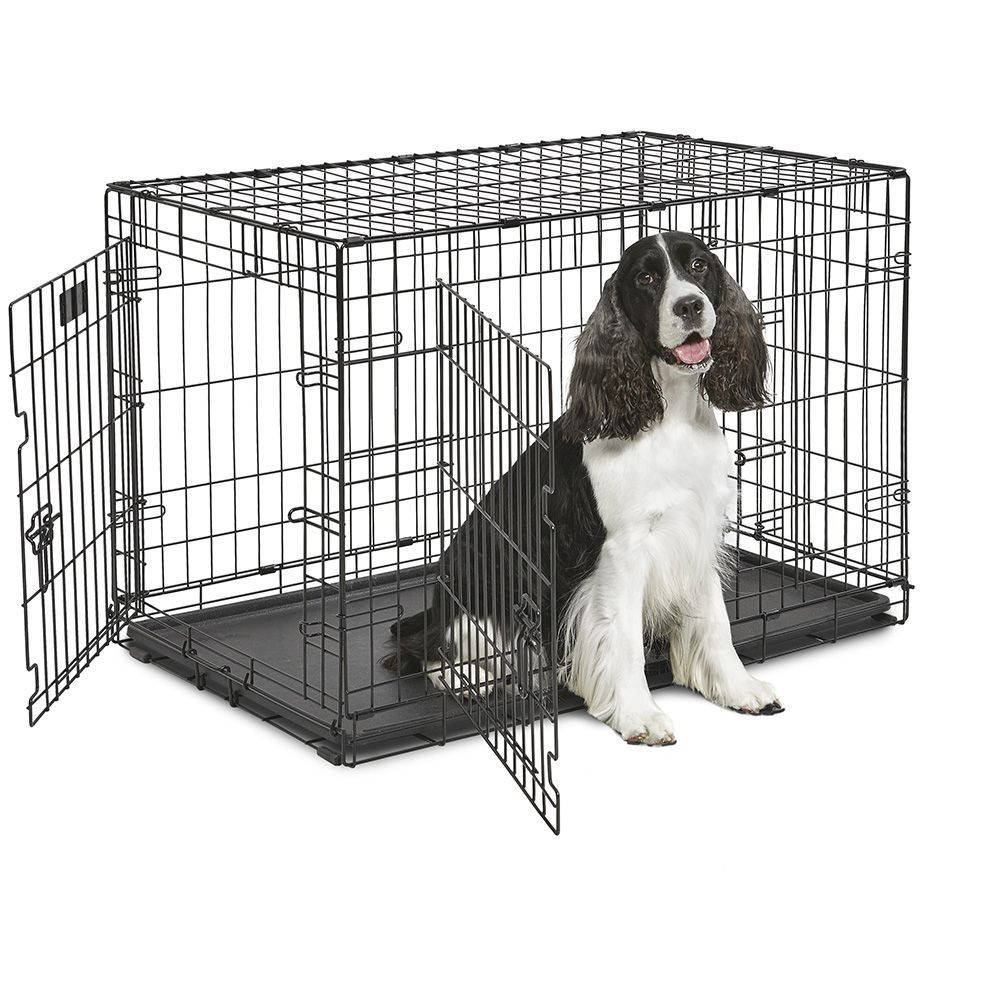 

Ferplast DOG-INN 90 клетка для собак ( 92,7 x 58,1 x h 62,5 см)