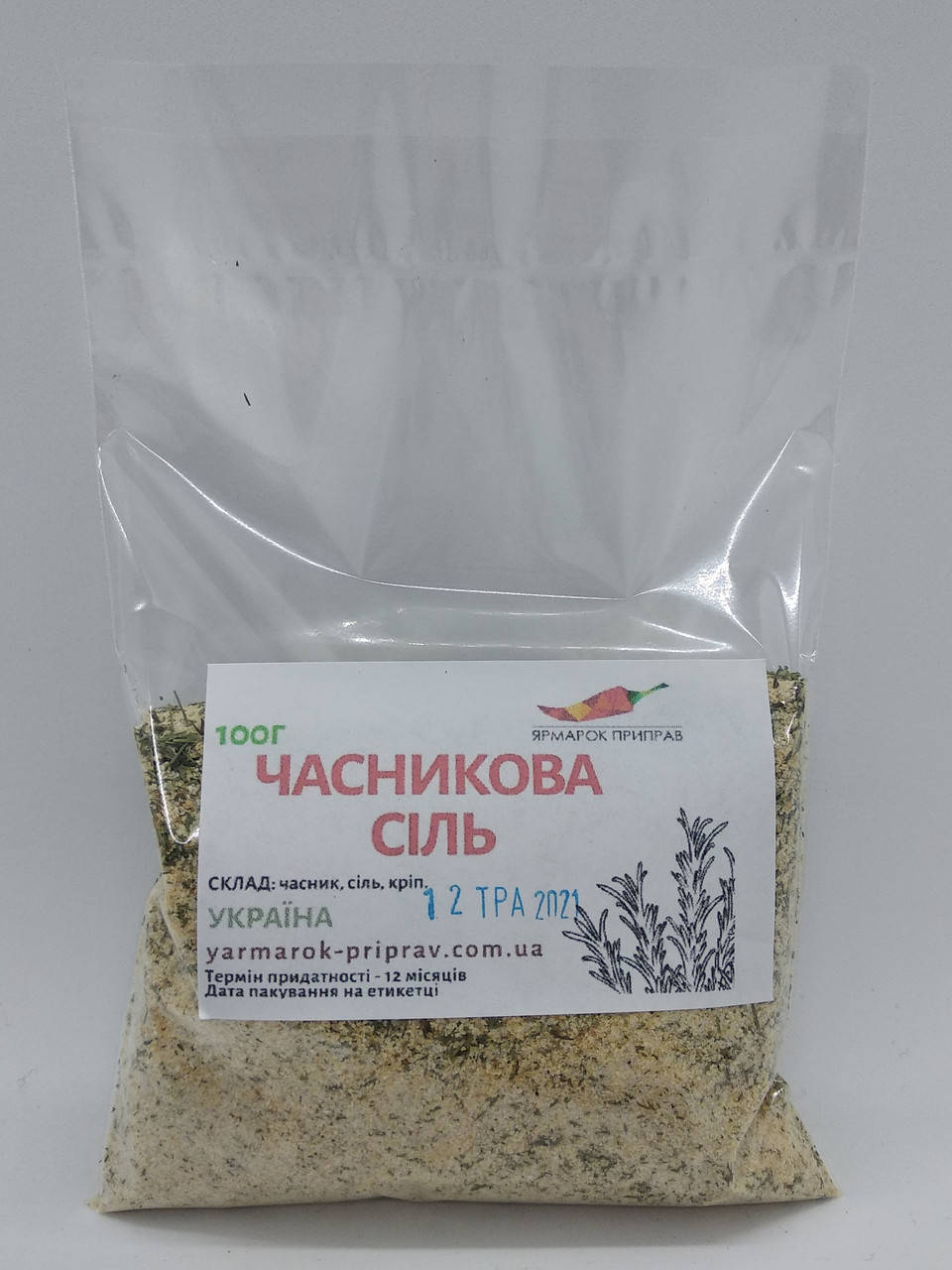

Чесночная соль, 100г