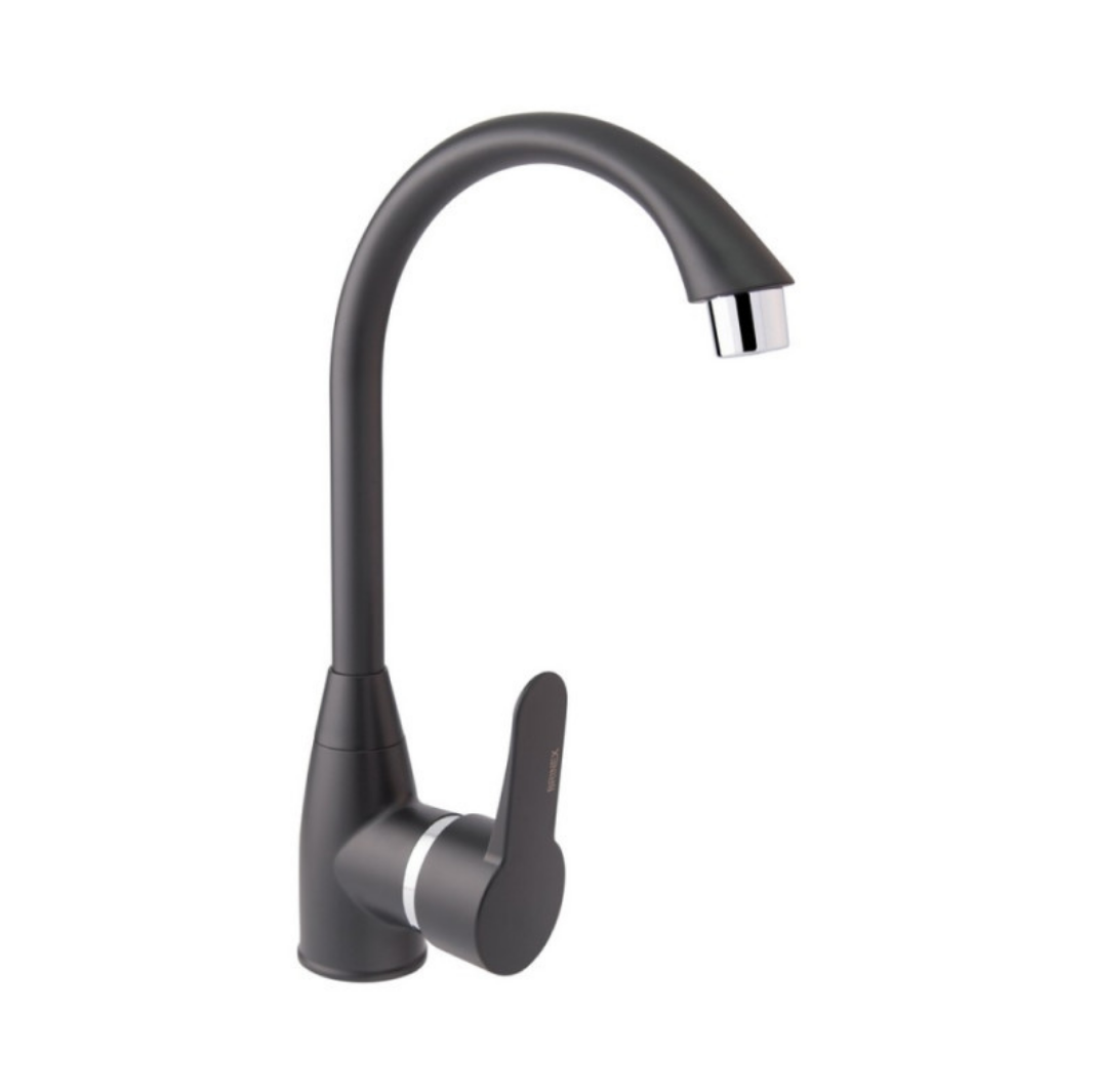 

Brinex 35B 007 Смеситель для кухни на мойку, Черный
